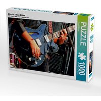 Gitarrist auf der Bühne (Puzzle) von Calvendo Puzzle