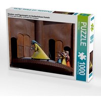 Glocken- und Figurenspiel am Hochzeitshaus Hameln (Puzzle) von Calvendo Puzzle