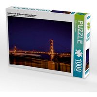 Golden Gate Bridge mit Sternenhimmel (Puzzle) von Calvendo Puzzle