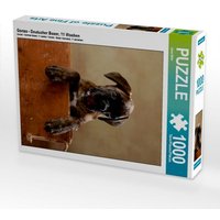 Gonzo - Deutscher Boxer, 11 Wochen (Puzzle) von Calvendo Puzzle