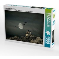 Gruselige Mondlandschaft (Puzzle) von Calvendo Puzzle