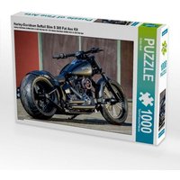 CALVENDO Puzzle Harley-Davidson Softail Slim S 300 Fat Ass Kit 1000 Teile Puzzle quer 1000 Teile Lege-Größe 64 × 48 cm Foto-Puzzle für glückliche Stunden von Calvendo Puzzle