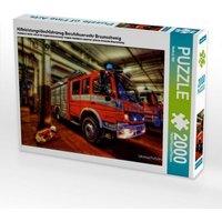 Hilfeleistungslöschfahrzeug Berufsfeuerwehr Braunschweig (Puzzle) von Calvendo Puzzle