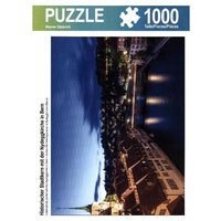 Historischer Stadtkern mit der Nydeggkirche in Bern (Puzzle) von Calvendo Puzzle