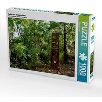 Holzernes Wegzeichen (Puzzle) von Calvendo Puzzle