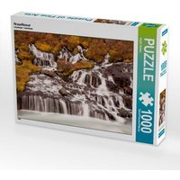 Hraunfossar (Puzzle) von Calvendo Puzzle