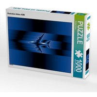 Illustration Airbus A380 (Puzzle) von Calvendo Puzzle
