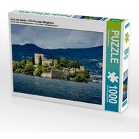 Isola del Garda - Villa Cavazza-Borghese (Puzzle) von Calvendo Puzzle