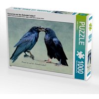 Kannst du mal den Schnabel halten? (Puzzle) von Calvendo Puzzle