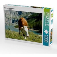 Kuh vorm Öschinensee (Puzzle) von Calvendo Puzzle