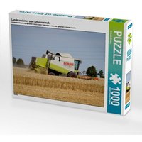 Landmaschinen zum Anfassen nah (Puzzle) von Calvendo Puzzle