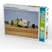 Landmaschinen zum Anfassen nah (Puzzle) von Calvendo Puzzle