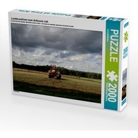 Landmaschinen zum Anfassen nah (Puzzle) von Calvendo Puzzle