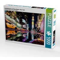 Leuchtreklame am Times Square New York (Puzzle) von Calvendo Puzzle