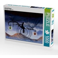 Luftschiff Berge (Puzzle) von Calvendo Puzzle