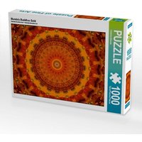 Mandala Buddhas Gold (Puzzle) von Calvendo Puzzle