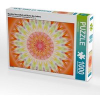 Mandala Gesundheit mit Blume des Lebens (Puzzle) von Calvendo Puzzle