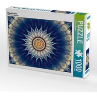Mandala blau (Puzzle) von Calvendo Puzzle