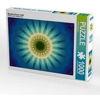 Mandala blaues Licht (Puzzle) von Calvendo Puzzle