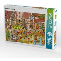 Mein Dorf im Frühling (Puzzle) von Calvendo Puzzle