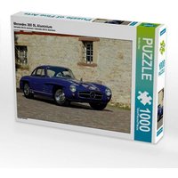 CALVENDO Puzzle Mercedes 300 SL Aluminium 1000 Teile Lege-Größe 64x48cm Foto-Puzzle für glückliche Stunden von Calvendo Puzzle