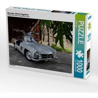 CALVENDO Puzzle Mercedes 300 SL Flügeltürer 1000 Teile Lege-Größe 64x48cm Foto-Puzzle für glückliche Stunden von Calvendo Puzzle