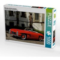 CALVENDO Puzzle Mercedes 300 SL Roadster 1000 Teile Lege-Größe 64x48cm Foto-Puzzle für glückliche Stunden von Calvendo Puzzle