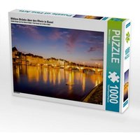 Mittlere Brücke über den Rhein in Basel (Puzzle) von Calvendo Puzzle