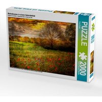 CALVENDO Puzzle Mohnblumen in einem Getreidefeld 2000 Teile Lege-Größe 90x67cm Foto-Puzzle für glückliche Stunden von Calvendo Puzzle
