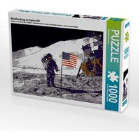Mondlandung im Comic-Stil (Puzzle) von Calvendo Puzzle