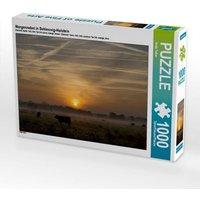 Morgennebel in Schleswig-Holstein (Puzzle) von Calvendo Puzzle