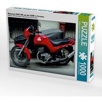 CALVENDO Puzzle Motorrad JAWA 350 aus der CSSR in Havanna 1000 Teile Lege-Größe 64x48cm Foto-Puzzle für glückliche Stunden von Calvendo Puzzle