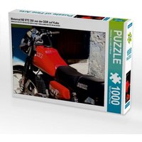 CALVENDO Puzzle Motorrad MZ ETZ 250 aus der DDR auf Kuba 1000 Teile Lege-Größe 64x48cm Foto-Puzzle für glückliche Stunden von Calvendo Puzzle