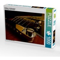 Nahaufnahme eines E-Gitarrensteges, 1000 Teile Nahaufnahme eines E-Gitarrensteges, 1000 Teile von Calvendo Puzzle