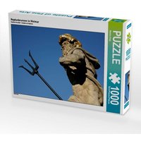 Neptunbrunnen in Weimar (Puzzle) von Calvendo Puzzle