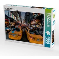 New York 7th Avenue (Puzzle) von Calvendo Puzzle