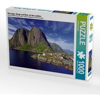 Norwegen: Berge und Meer auf den Lofoten (Puzzle) von Calvendo Puzzle