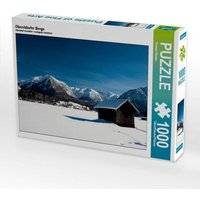 Oberstdorfer Berge (Puzzle) von Calvendo Puzzle