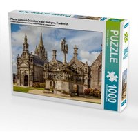Pfarrei Lampaul-Guimiliau in der Bretagne, Frankreich (Puzzle) von Calvendo Puzzle