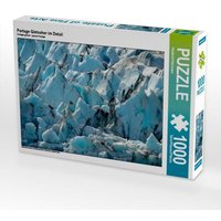 Portage Gletscher im Detail (Puzzle) von Calvendo Puzzle