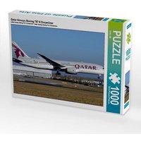 Qatar Airways Boeing 787-8 Dreamliner (Puzzle) von Calvendo Puzzle
