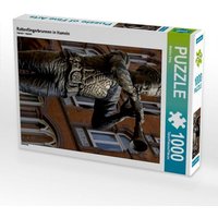 Rattenfängerbrunnen in Hameln (Puzzle) von Calvendo Puzzle
