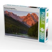 Riessersee mit Zugspitzblick (Puzzle) von xxx