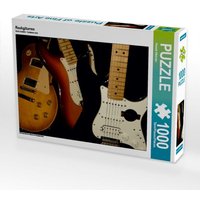 Rockgitarren (Puzzle) von Calvendo Puzzle