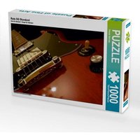Rote E-Gitarre - Closeup, 1000 Teile von Calvendo Puzzle