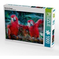 Roter Ara Papagei (Puzzle) von Calvendo Puzzle