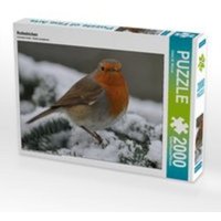 Rotkehlchen (Puzzle) von Calvendo