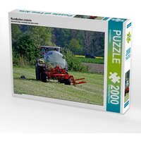Rundballen wickeln (Puzzle) von Calvendo Puzzle
