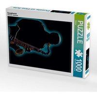 Saxophonist (Puzzle) von Calvendo Puzzle