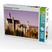 Schloss Neuschwanstein im Abendrot (Puzzle) von Calvendo Puzzle